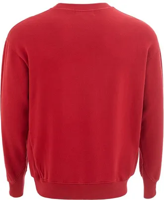 AMBUSH Mens Red Cotton Sweatshirt Clothing