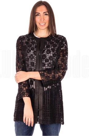 Suprema Nappa Leren Jas - Dames - Zomerjassen - Zwart - M - Leer - Jassen