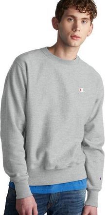 Champion Mens reverse Sweatshirt, Oxford Gray-y06145, L UK