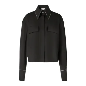 Genny Overhemden, Dames, Zwart, S, Genny Shirts Black