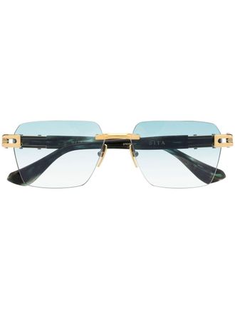 Dita Eyewear Meta-Evo One frameless sunglasses - Gold