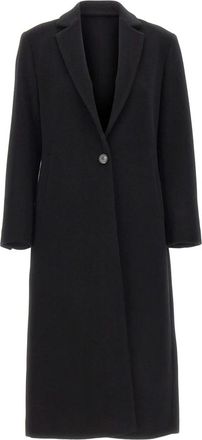 Marella Pavido Jas - Dames - Mantel - Zwart - S - Wol - Jassen