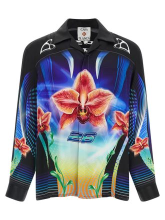 Casablanca Silk Mens Blouse