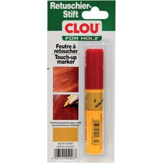 Clou Clou - Rotulador De Retocar Para Madera Nr. 2 Roble Medio (por 4)