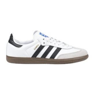 adidas Samba OG J - Dames - Sneakers - Wit - 37 1/3 EU - Leer - Schoenen