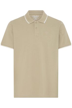 Blend Poloshirt BLEND BHEDIN POLO S/S, Herren, Gr. 4XL, winter twig, Jersey, Obermaterial: 100% Baumwolle, unifarben, regular fit normal, ohne Ausschnitt, S