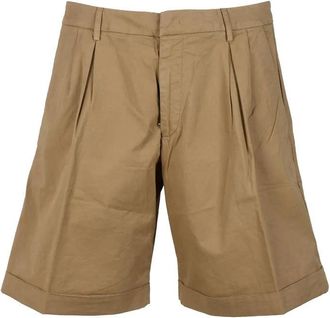 Dondup Tailored Brown Bermuda Shorts