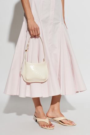 Jacquemus Bisou Small Shoulder Bag, Womens, Cream