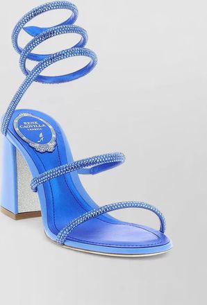 Rene Caovilla silk sandals