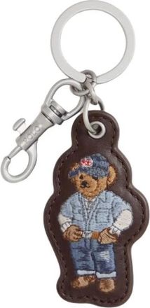 Polo Ralph Lauren Polo Bear Sleutelhanger - unisex - Sleutelhangers & Tashangers - Bruin - ONE Size - Leer - Accessoires