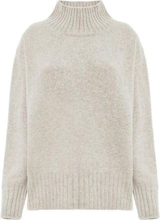 Malo Collo Alto - Dames - Cashmere truien - Beige - S - Kasjmier - Truien & Vesten