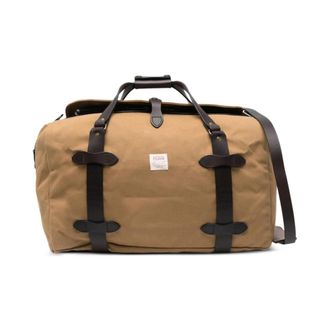 Filson Canvas Tote Bag - Heren - Weekendtassen - Bruin - ONE Size - Katoen - Tassen