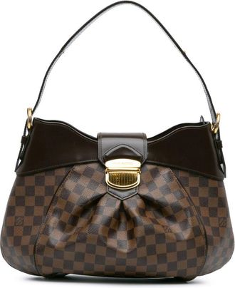 Louis Vuitton 2009 Damier Ebene Sistina MM shoulder bag - Brown