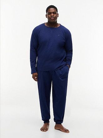 Tommy Hilfiger Plus Essential Textured Jersey Pyjama Set