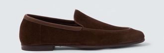 John Lobb Tyne suede loafers