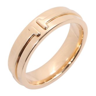 Tiffany & Co. Gold Pink Gold (18K) Band Ring (Pre-Owned)