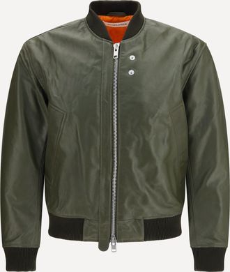 Sunflower Leather Aviator Jacket Male 52