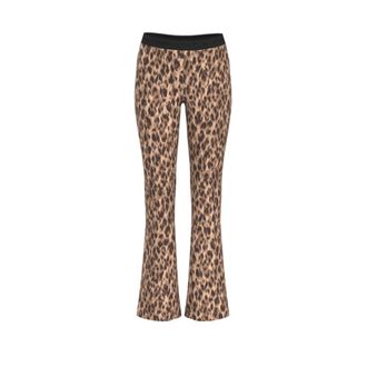 Marc Cain Frederica Scuba Broek - Dames - Broeken - Bruin - Maat: XL Wol