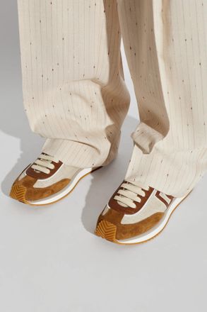 Dolce & Gabbana Sports Shoes With Logo, Mens, Beige