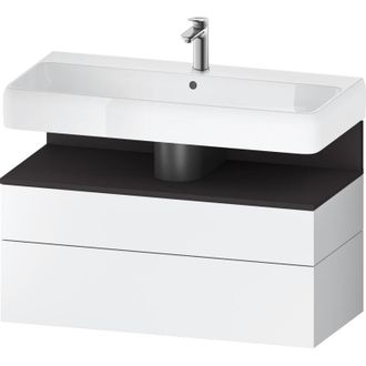 Duravit Qatego Mueble Bajo Lavabo, 1 Extra&iacute;ble Y 1 Caj&oacute;n, - Duravit