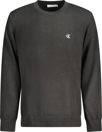 Calvin Klein Heren, Sweatshirts & Hoodies, Zwart, Maat: XL Katoen