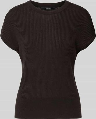 someday T-Shirt aus Lyocell-Leinen-Mix Modell Tianna in Schoko, Gr&ouml;&szlig;e 36