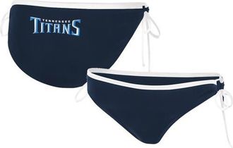 G-III 4Her by Carl Banks Womens G-III 4Her by Carl Banks Navy Tennessee Titans Perfect Match Bikini Bottom at Nordstrom, Size Large