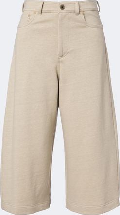 Brunello Cucinelli Cotton and linen culottes