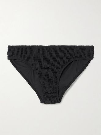 Ulla Johnson Slip Bikini A Punto Smock Marseille - Nero