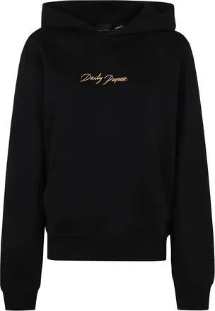 Daily Paper Clothing Hoodies & sweatvesten, Dames, Zwart, L, Katoen, Frame Hoodie