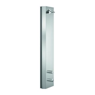 Schell Schell - Columna De Ducha Linus Inox Dp-sc-t Agua Mezclada, Termostato, Acero Inoxidable Cepillado Manualmente