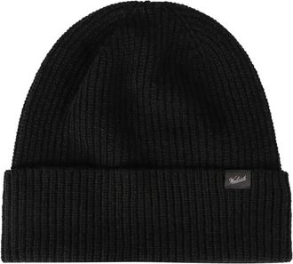Woolrich ribbed hat - men - Wool/Polyamide - M - Black