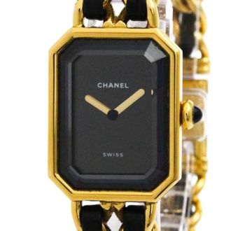 Chanel Pre-owned Watches, female, Black, Size: ONE SIZE Pre-owned Premiere H0001 Wristwatch