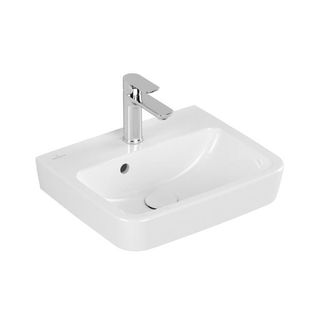 Villeroy & Boch O.novo fontein 45x37cm - m.1 kraangat met overloop wit