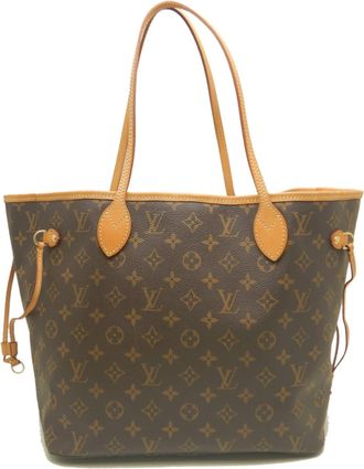 Louis Vuitton Brown Monogram Canvas Tote Bag (Pre-Owned)