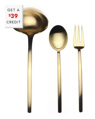 Mepra 3Pc Serving Set With $39 Credit