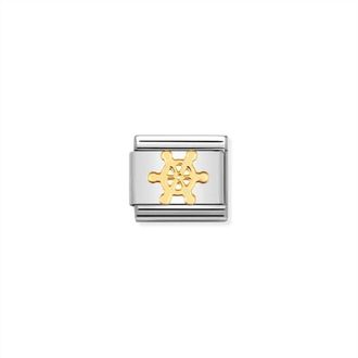 Nomination Unisex Composable Classic Links In Boatwheel Gold