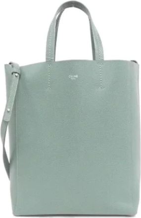 Celine Pre-owned Tote Bags, female, Blue, Size: ONE SIZE Pre-owned Leather celine-bags