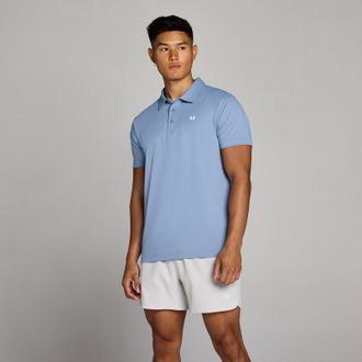 MyProtein Polo de training para hombre de MP - Azul niebla - XL