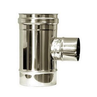 MBM Conector En T Reducido Para Otros Di&aacute;metros De Conducto De Humos Dn 120
