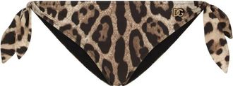 Dolce & Gabbana Bikini Slip With Bows
