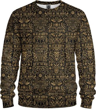 Mr. Gugu & Miss Go Sweatshirt met Allover-Print Dag van de Doden Mr Gugu & Miss GO