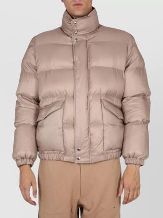 Alexander McQueen graffiti logo print down jacket