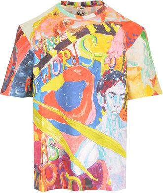 Loewe Uomo, Top, Multicolore, M, new