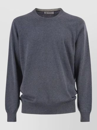 Brunello Cucinelli cashmere crew neck knitwear long sleeves