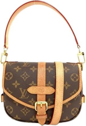 Louis Vuitton Pre-owned Tote Bag - Dames - Vintage Schoudertas - Bruin - ONE Size - Vintage