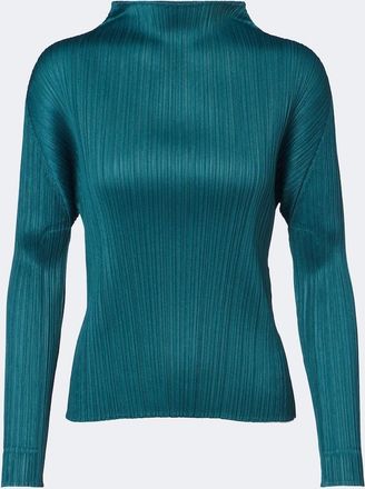 Pleats Please Issey Miyake Monthly Colors: October pleated top