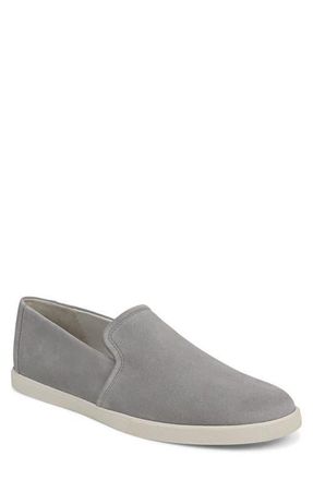 Vince Sean Suede Loafer Sneaker in Smoke Grey at Nordstrom, Size 10.5