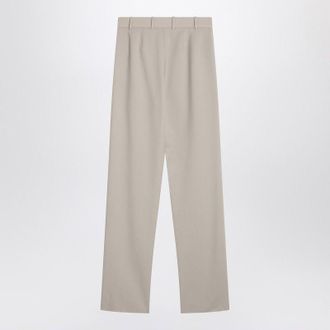 Saint Laurent Beige Wol Broek