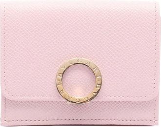 Bulgari 2010-2025 Leather Tri-fold Wallet small wallets - Pink